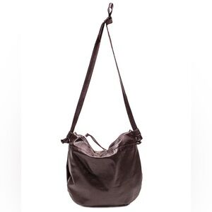 Erin Templeton Recycled Leather BYOB Shoulder/Crossbody Bag, Chocolate